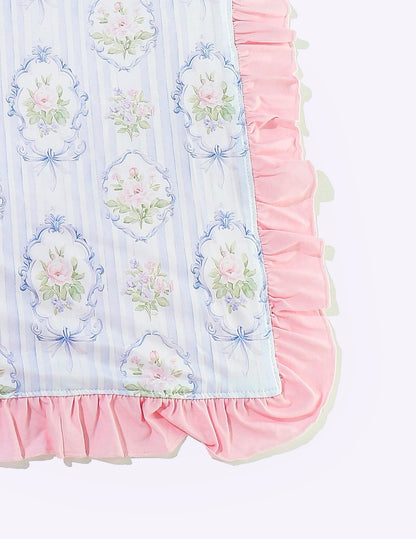 Baby Blanket - A Parisian Blue Blanket