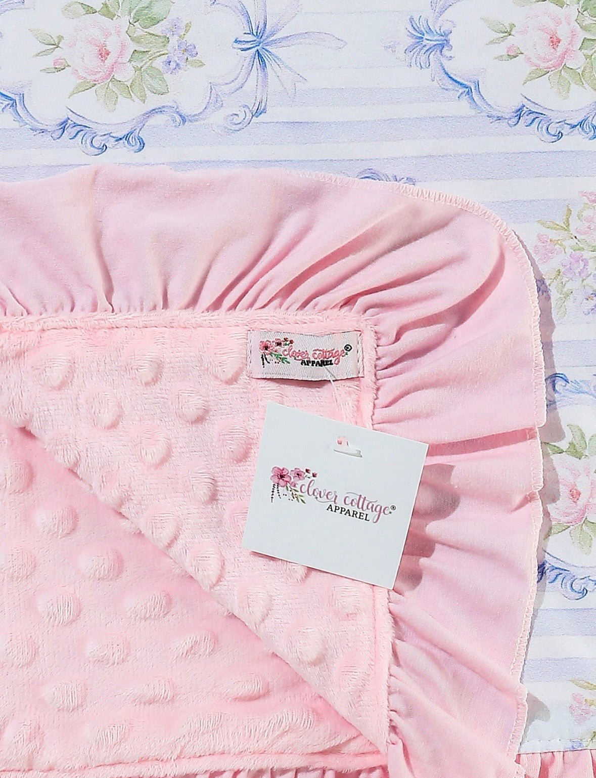 Baby Blanket - A Parisian Blue Blanket