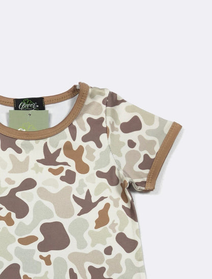 Clothing for Baby Boy - Muted Camo Boy Romper