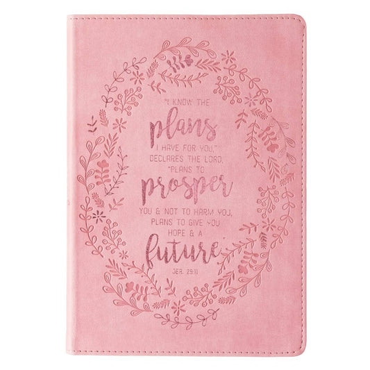 Journal Classic Pink I Know the Plans Jer. 29:11