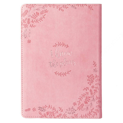 Journal Classic Pink I Know the Plans Jer. 29:11