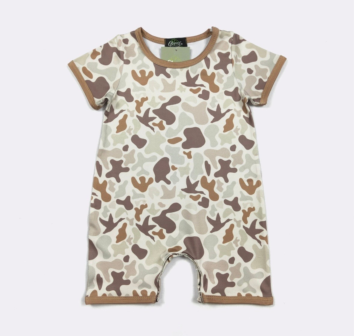 Clothing for Baby Boy - Muted Camo Boy Romper