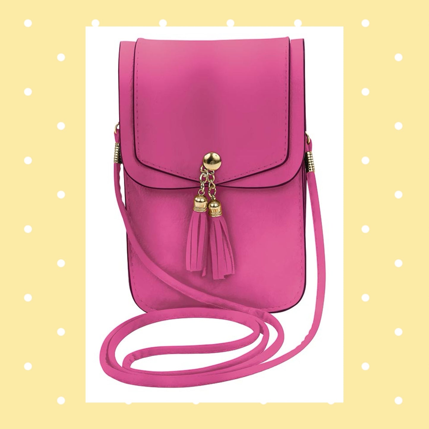 Crossbody Cell Phone Bag - 6 colors available