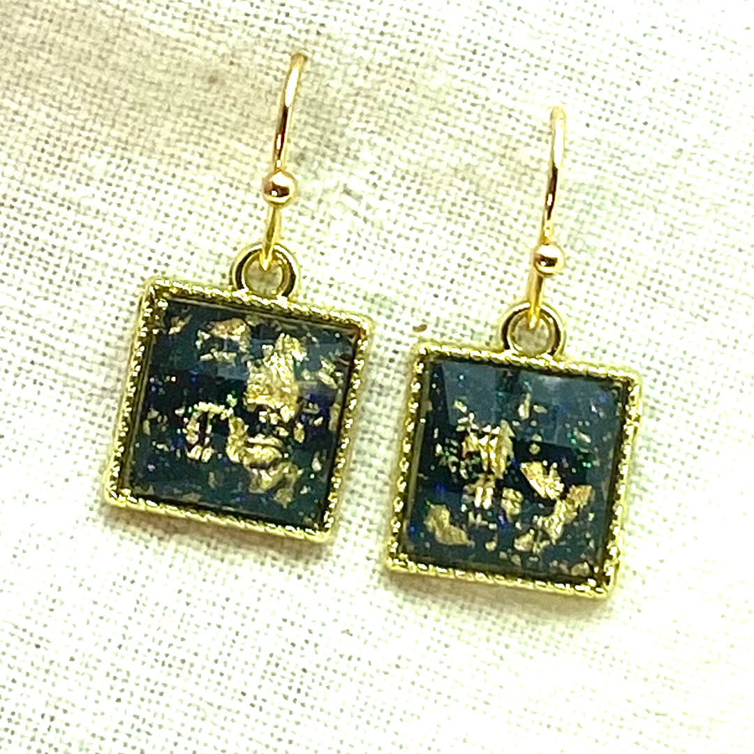 Earrings - Gold Foil Collection: Bitty Betsy
