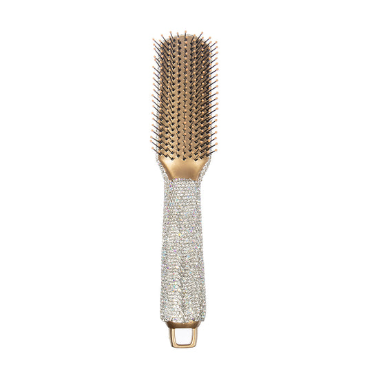 Bling Bling!! Rhinestone Oblong Hair Brush available in 4 colors