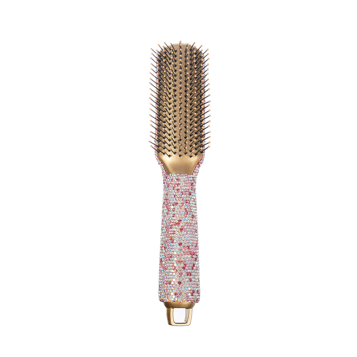Bling Bling!! Rhinestone Oblong Hair Brush available in 4 colors