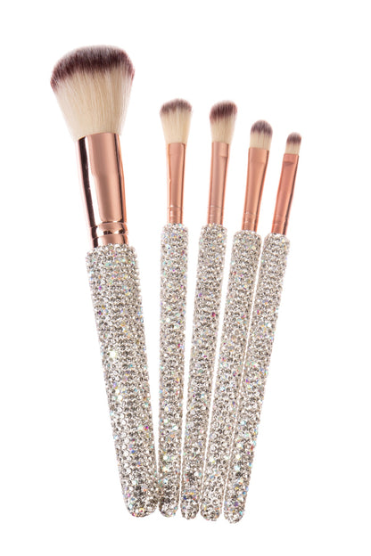 Bling Bling!! 5 piece Luxury Makeup Brush Set