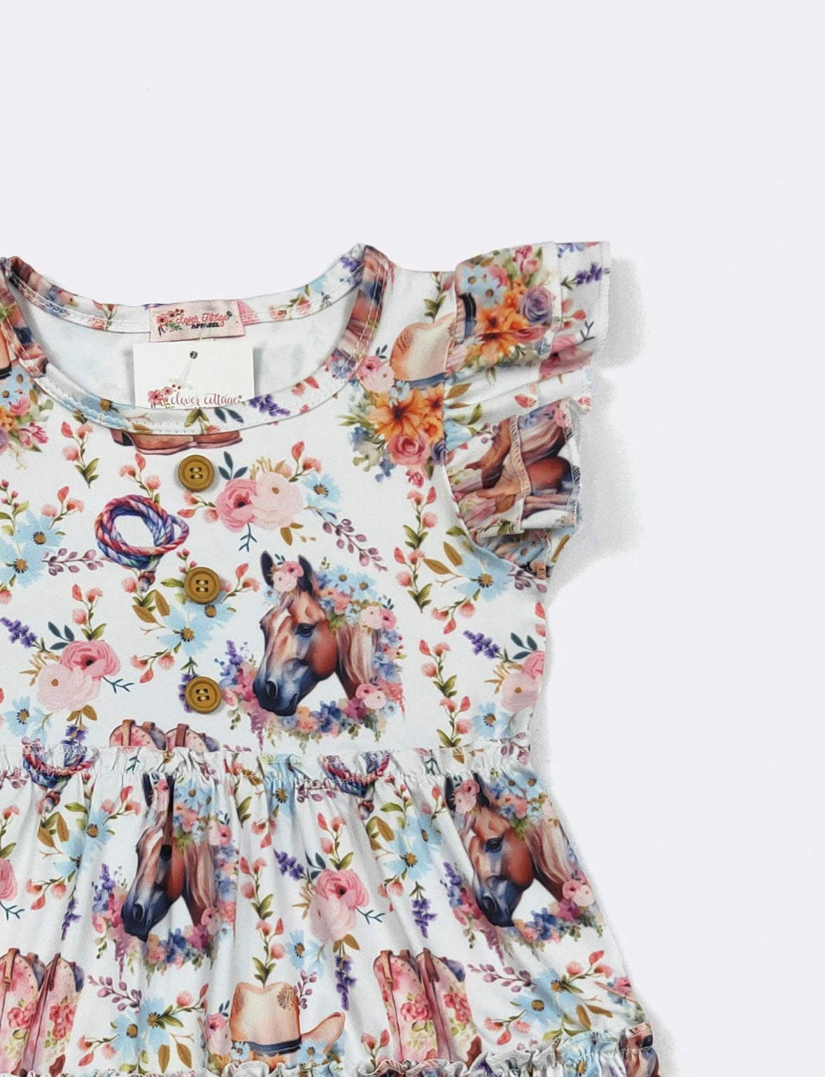 Clothing for Toddler Girl - Blooming Ranch Girls Dress