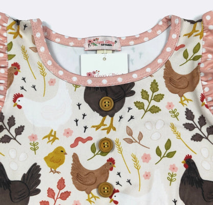 Clothing for Toddler Girl - Chicken Chic Girls Dress