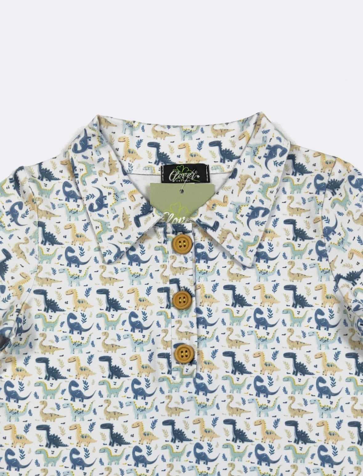 Clothing for Toddler Boy - Dino Smiles Boy Collar Shirt