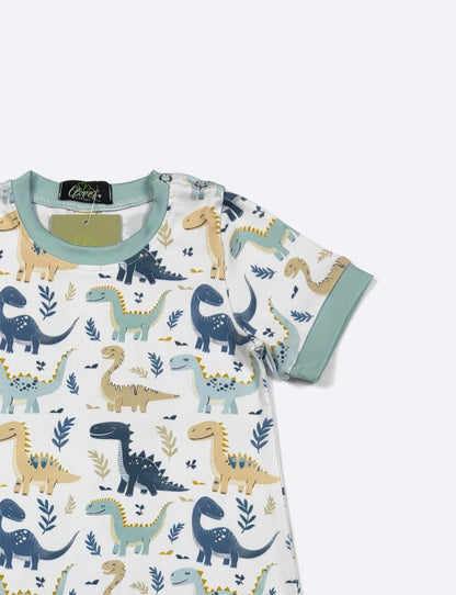 Clothing for Baby Boy - Dino Smiles Boy Romper