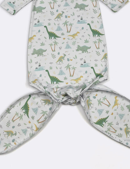 Clothing for Baby boy - Dino-Mite Baby Knotted Gown