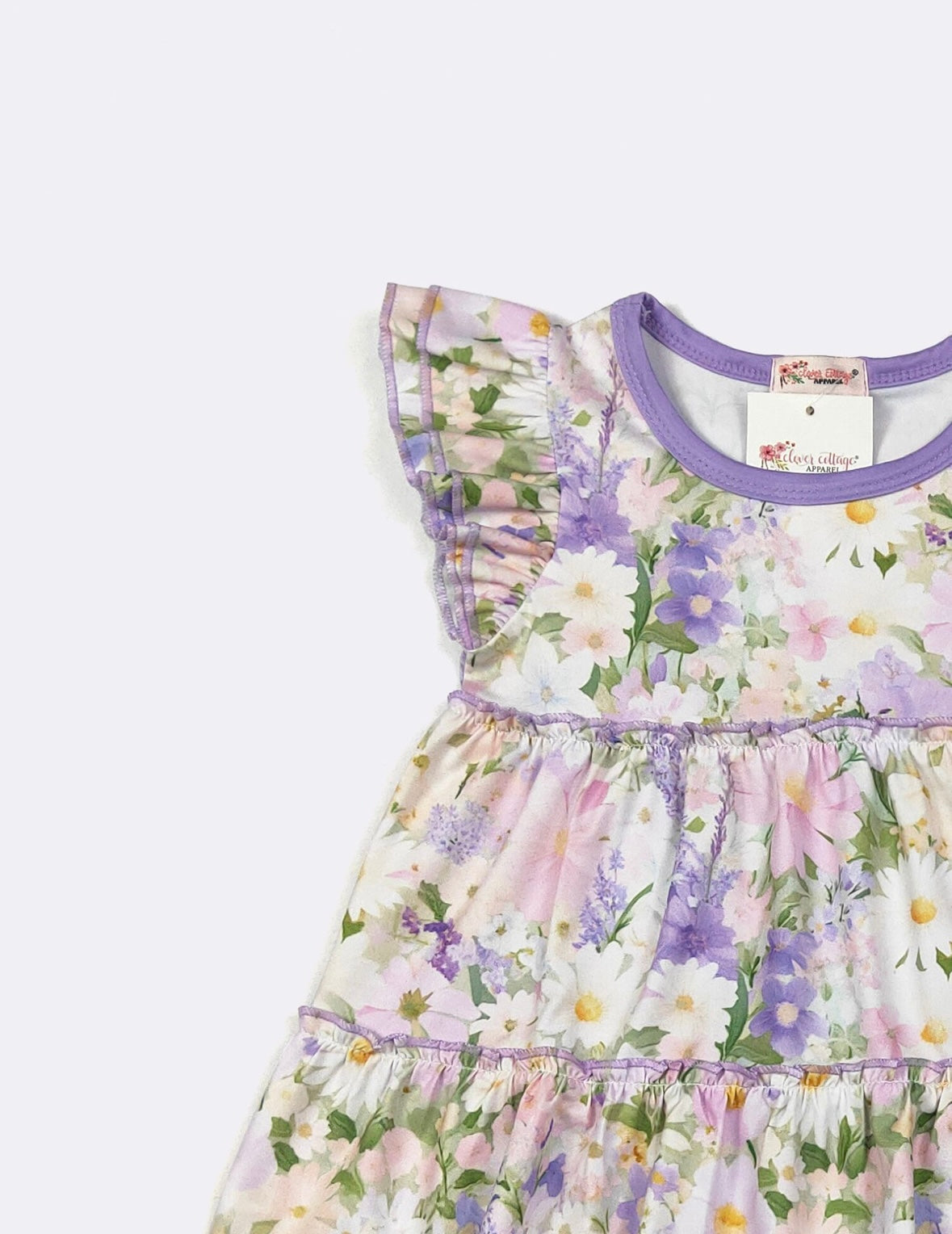 Clothing for Toddler Girl - Lavender Garden Girls Set