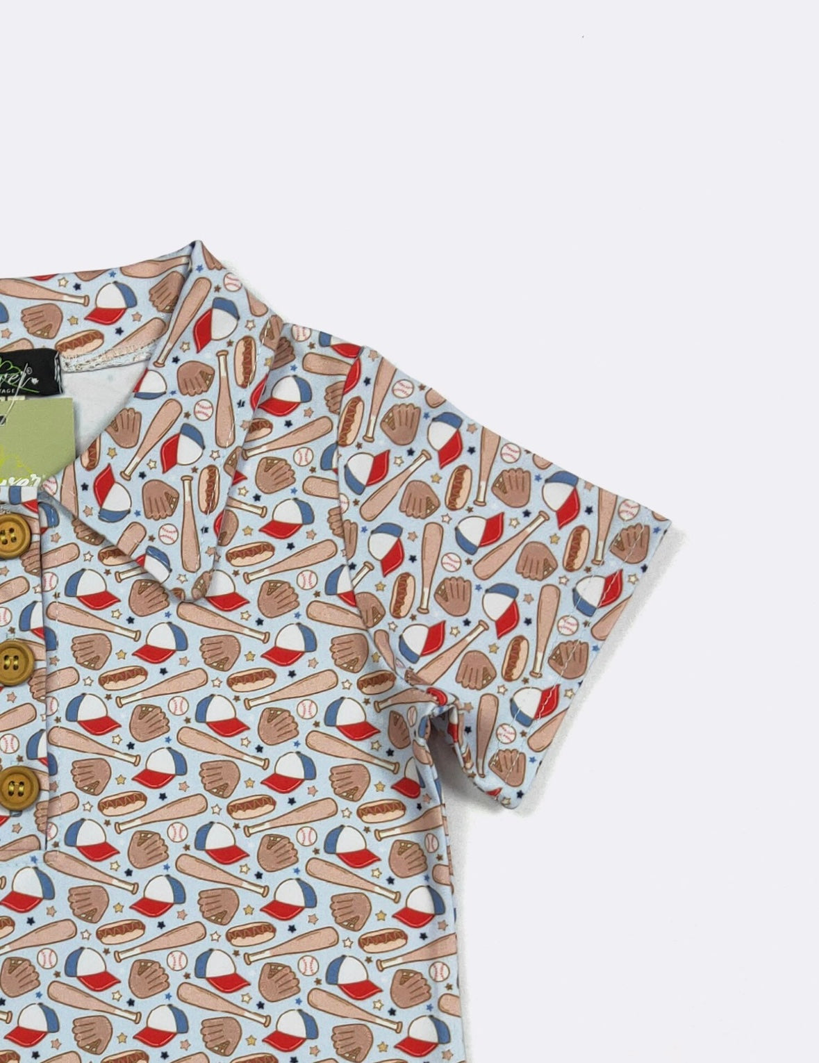 Clothing for Toddler Boy - Play Ball Boy Collar Shirt