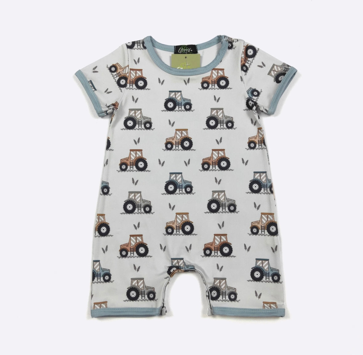 Clothing for Baby Boy - Tiny Tractor Boy Romper