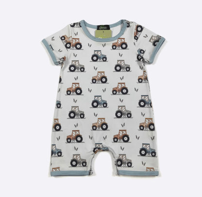 Clothing for Baby Boy - Tiny Tractor Boy Romper