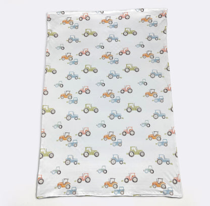 Baby Blanket - Tractor Trot