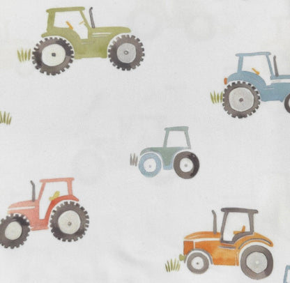 Clothing for Baby boy - Tractor Trot Baby Knotted Gown
