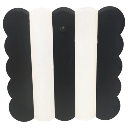 Decor - RTC Black & Cream Scallop Display Board