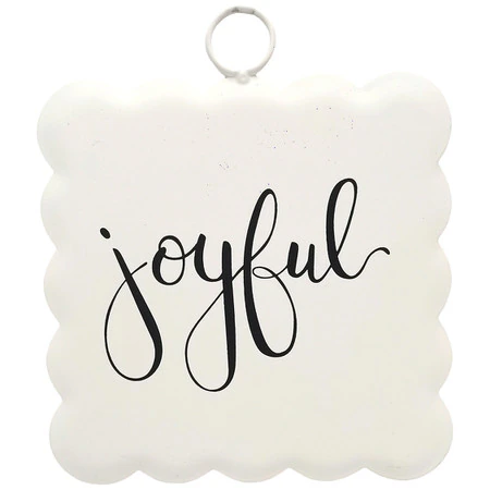 Decor - RTC Mini Art Scallop "Joyful"