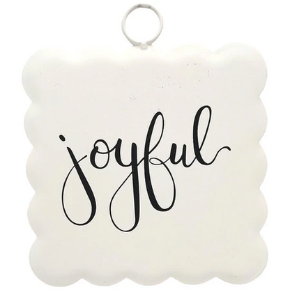Decor - RTC Mini Art Scallop "Joyful"