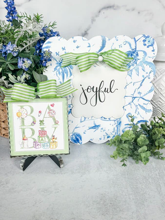Decor - RTC Mini Art Scallop "Joyful"