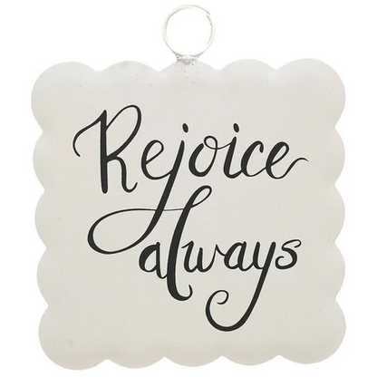 Decor - RTC Mini Art Scallop "Rejoice"
