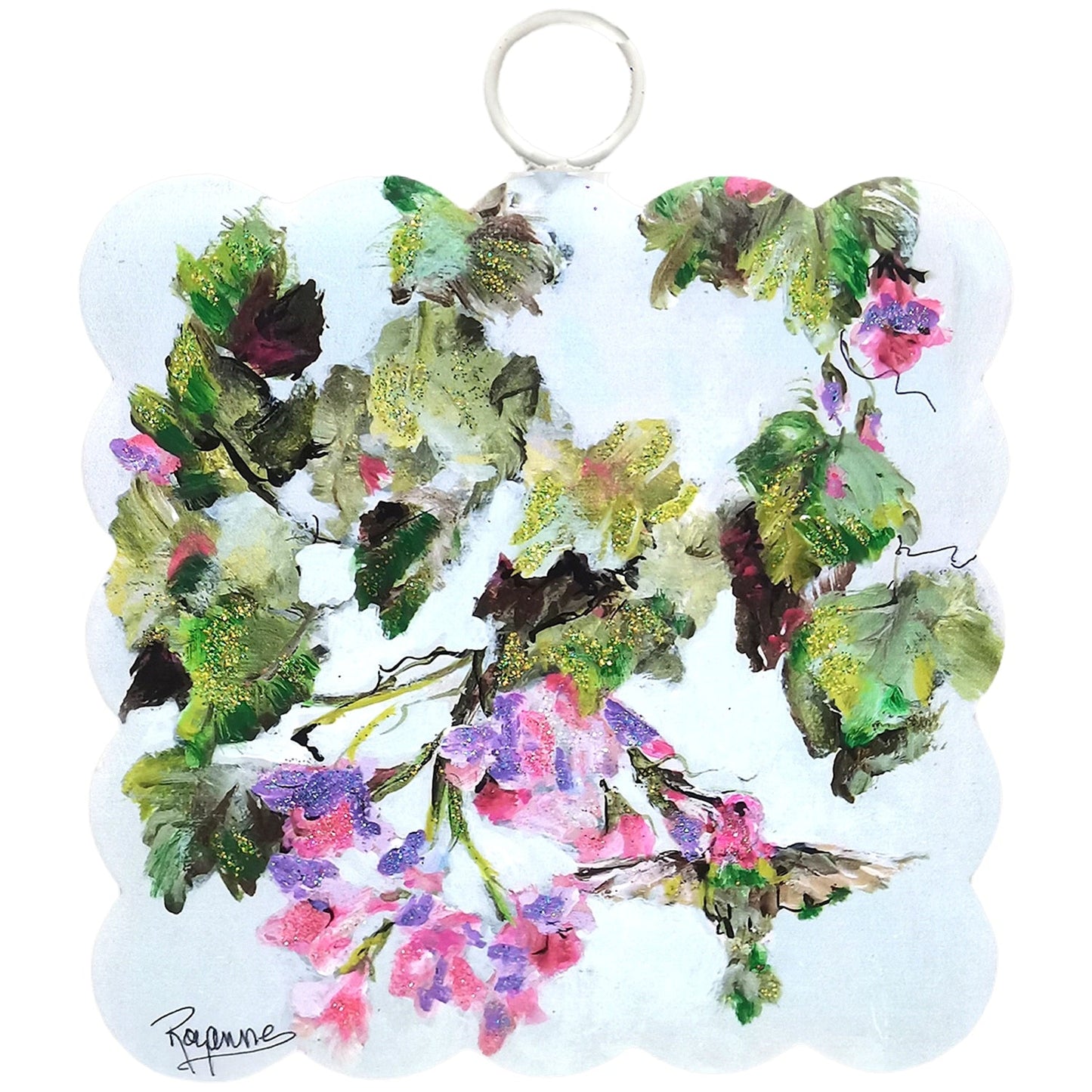 Decor - RTC Mini Scallop Hummingbird