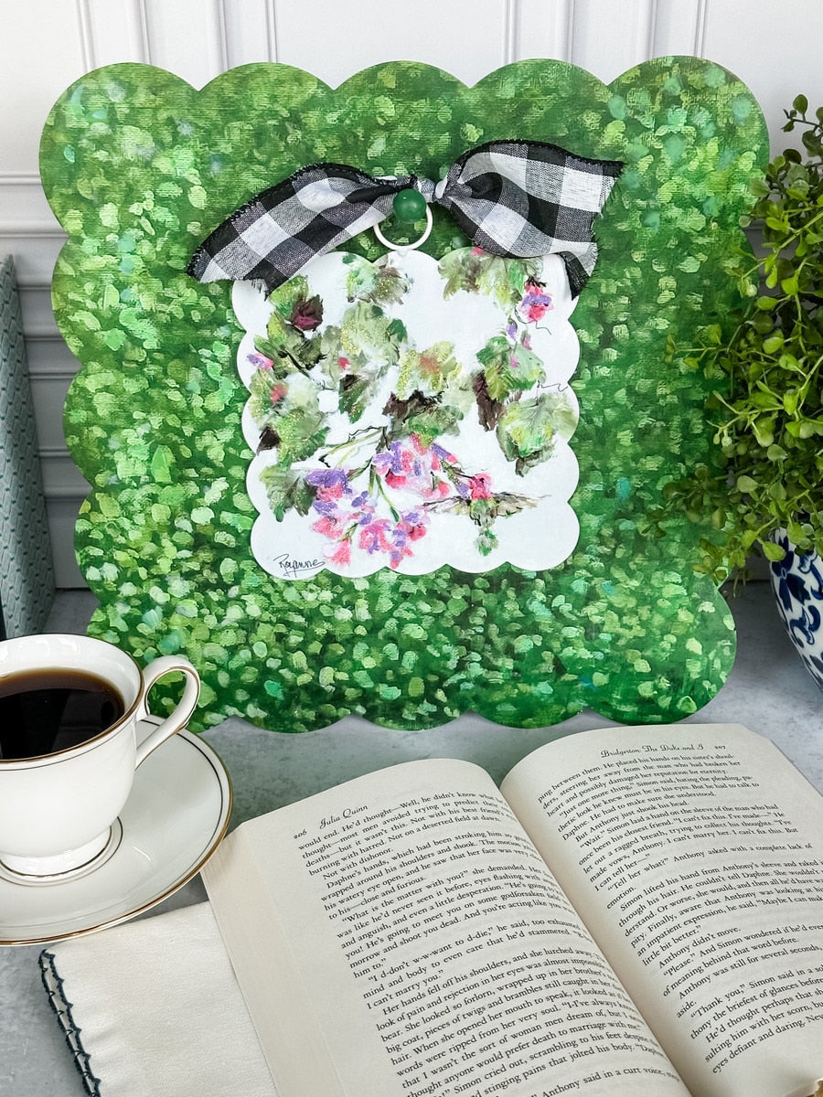 Decor - RTC Mini Scallop Hummingbird