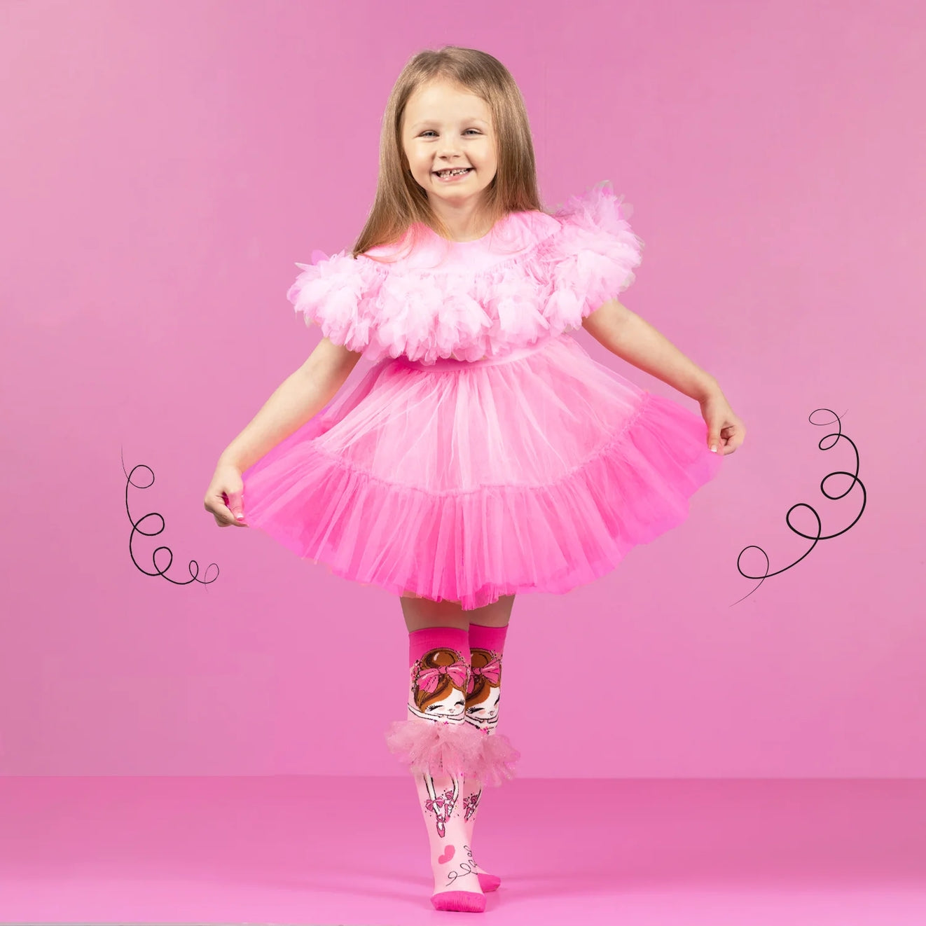 Ballerina Socks - ages 6-99, one size fits most
