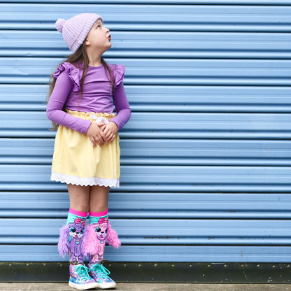 Coco in Paris Socks - ages 6-99, One size fits most