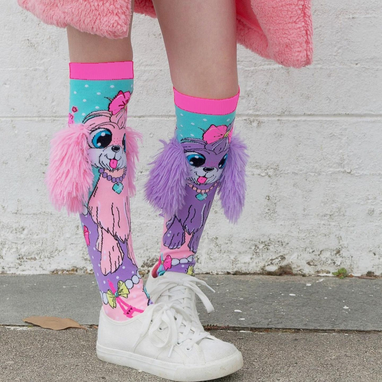 Coco in Paris Socks - ages 6-99, One size fits most