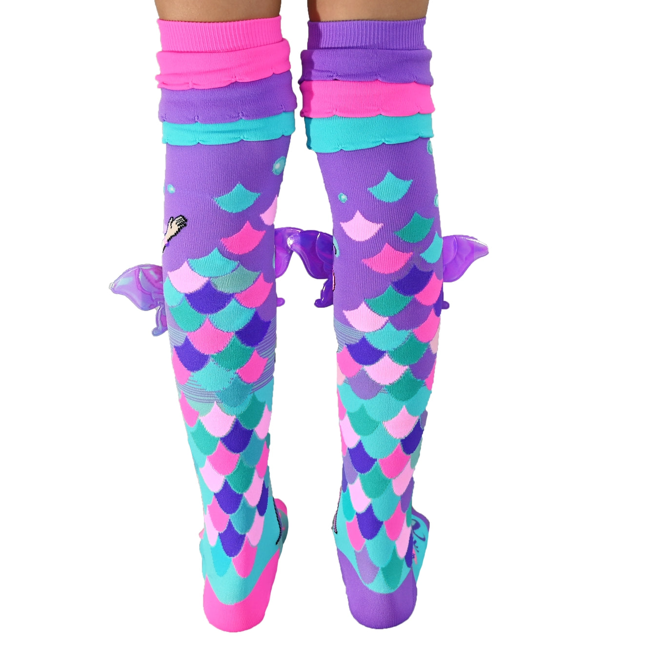 Mermaid Vibes Socks - ages 6-99, one size fits most