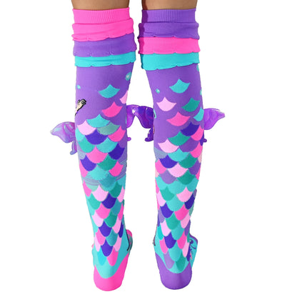 Mermaid Vibes Socks - ages 6-99, one size fits most