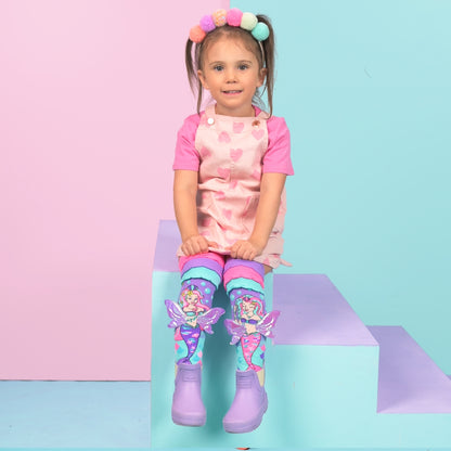 Mermaid Vibes Socks - ages 6-99, one size fits most