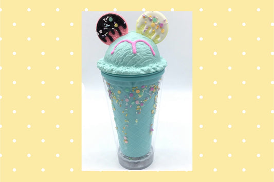 Milkshake / Ice cream Mouse Lighted Tumblers (Multiple Colors)