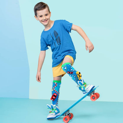 Racing Car Socks - ages 6-99, one size fits most