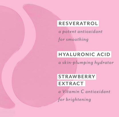 Serve Chilled Rose’ Eye Gels by Patchology (5 pairs)