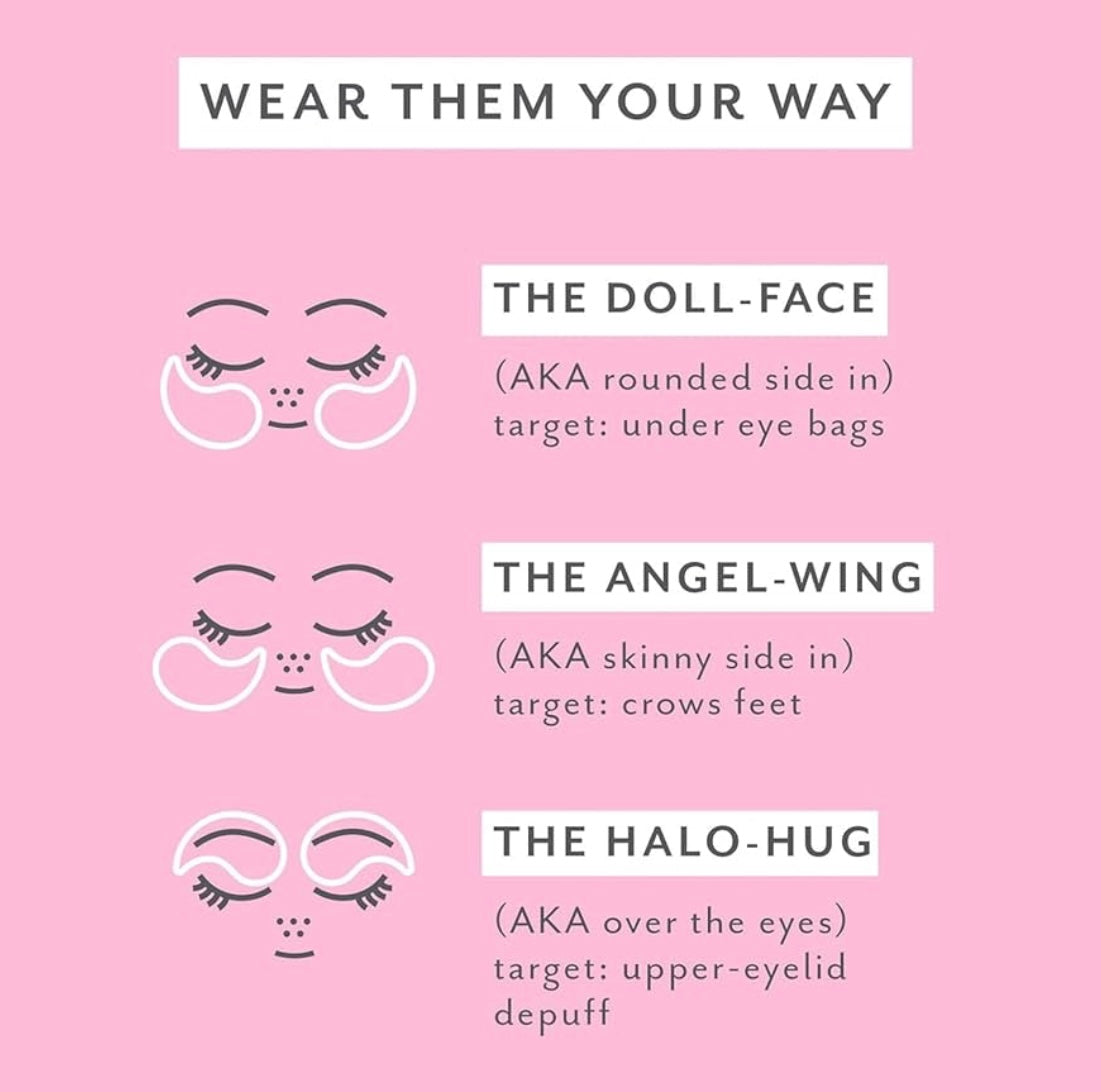 Serve Chilled Rose’ Eye Gels by Patchology (5 pairs)