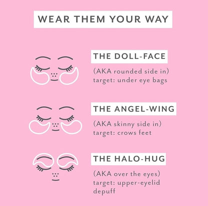 Serve Chilled Rose’ Eye Gels by Patchology (5 pairs)