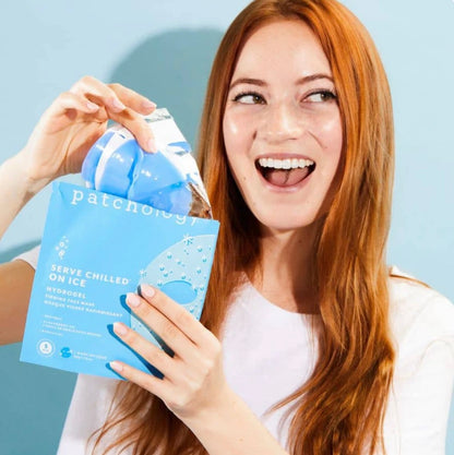Serve Chilled On Ice - Hydrogel Firming Face Mask by Patchology