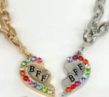 CHARM IT! Gold BFF Broken Heart Charm