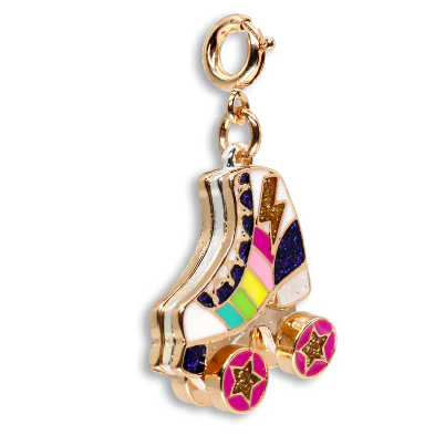 CHARM IT! Gold Rollerskate Charm