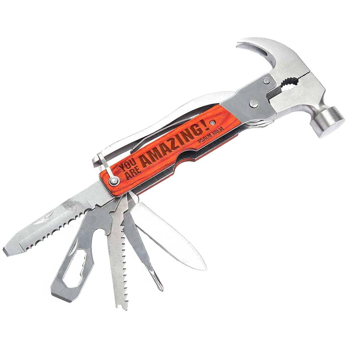 Man Of God® 12-In-1 Hammer Multitool