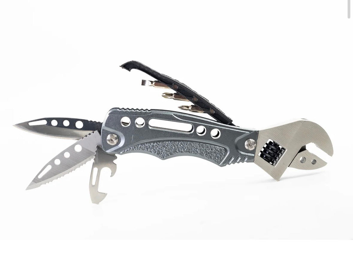 Mad Man - 11 in 1 Crescent Wrench Pocket Multi-Tool