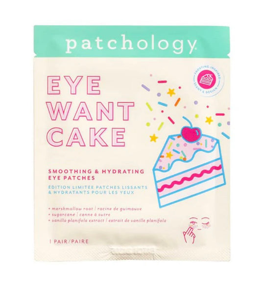 Eye Want Cake Smoothing & Hydrating Eye Patches by Patchology - 1 pair