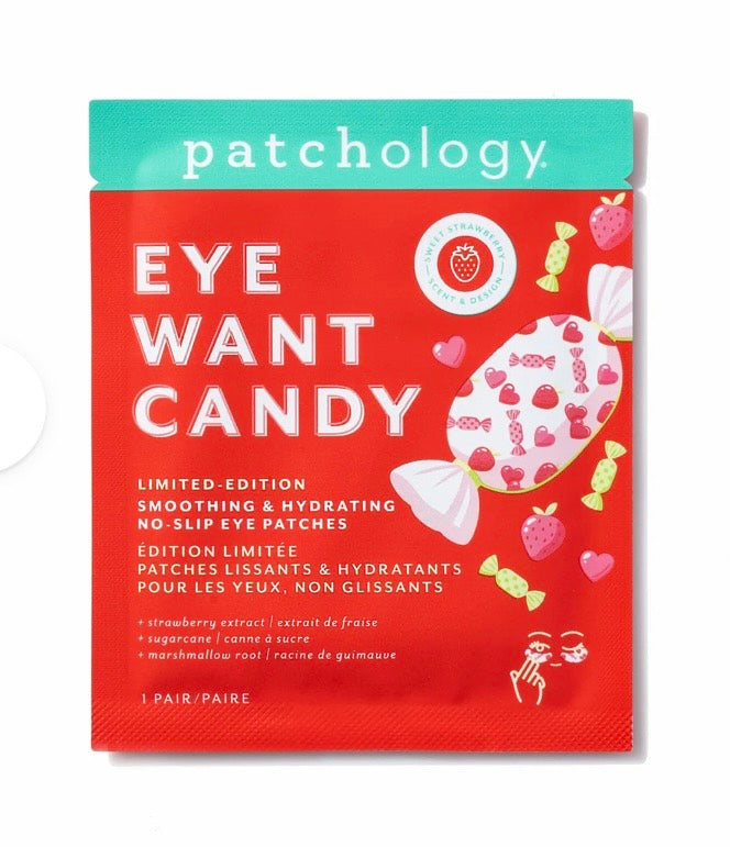 Eye Want Candy - Eye Smoothing &amp; Hydrating No-Slip Eye Patches - 1 pair