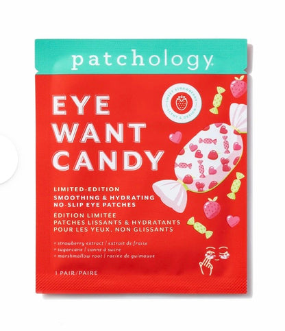 Eye Want Candy - Eye Smoothing &amp; Hydrating No-Slip Eye Patches - 1 pair
