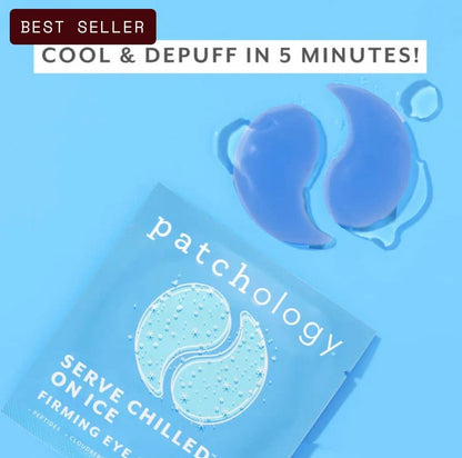 Serve Chilled™ On Ice Firming Under Eye Patches - 1 pair