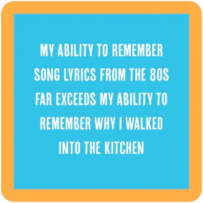 Lyrics Coaster